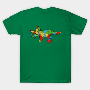 Pop-Art Triceratops T-Shirt